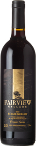Fairview Cellars Estate Merlot Premier Series 2021, Golden Mile Bench Bottle