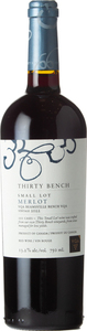 Thirty Bench Small Lot Merlot 2022, Beamsville Bench Bottle