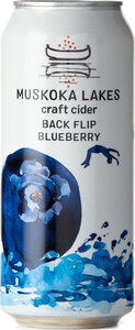 Muskoka Lakes Back Flip Blueberry Cider (473ml) Bottle