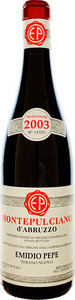Emidio Pepe Montepulciano D’abruzzo Doc 2002 Bottle