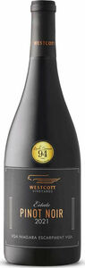 Westcott Estate Pinot Noir 2021, VQA Niagara Escarpment, Sustainable Bottle