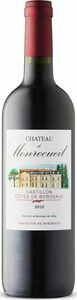 Château De Monrecueil 2016, A.C. Castillon Côtes De Bordeaux Bottle