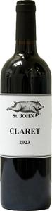 St John Claret 2023, A.O.C. Bordeaux Bottle