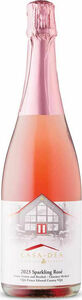 Casa Dea Sparkling Rosé 2023, VQA Prince Edward County, Ontario, Charmat Method Bottle