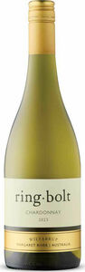 Ringbolt Chardonnay 2023, Wilyabrup, Margaret River, Western Australia, Sustainable, Vegan Bottle