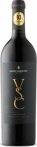 Santa Carolina Vsc 2019, Do Valle Del Cachapoal, Sustainable Bottle