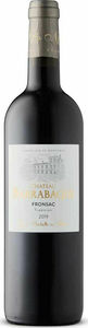 Château Barrabaque Canon Fronsac 2019, Aoc Bottle