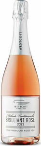 Westcott Brilliant Traditional Method Sparkling Rose 2022, VQA Vinemount Ridge Bottle