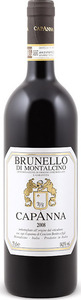 Capanna Brunello Di Montalcino Docg 2021 Bottle