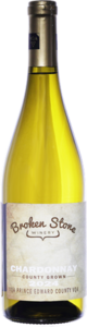 Broken Stone County Grown Chardonnay 2024, VQA Prince Edward County Bottle