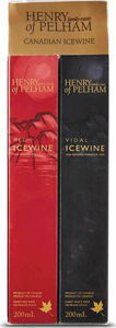 Henry Of Pelham Icewine Duo, VQA Niagara Peninsula, Ontario, 2 Bottles In Gift Box Bottle