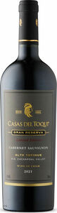 Casas Del Toqui Terroir Selection Alto Totihue Gran Reserva Cabernet Sauvignon 2021, Valle Del Cachapoal Bottle