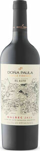 Dona Paula El Alto Single Vineyard Malbec 2023, Luján De Cuyo, Mendoza, Sustainable, Vegan Bottle