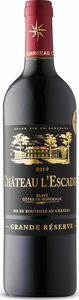 Château L'escadre Grande Réserve 2022, Blaye Cotes De Bordeaux Bottle