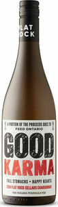 Flat Rock Good Kharma Chardonnay 2024, VQA Niagara Peninsula, Ontario, Sustainable Bottle