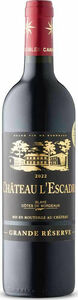 Château L'escadre Grande Réserve 2022, Blaye Cotes De Bordeaux Bottle