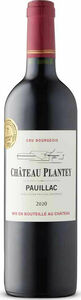 Château Plantey 2020, Cru Bourgeois, Ac Paulliac Bottle