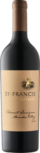 St Francis Reserve Cabernet Sauvignon 2022, Alexander Valley, Sonoma County Bottle