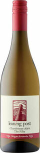 Leaning Post The Fifty Chardonnay 2024, VQA Niagara Peninsula, Ontario, Vegan Bottle