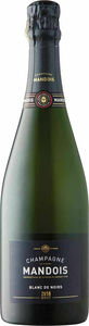 Champagne Mandois Blanc De Noirs Brut Champagne 2018, Aoc Bottle