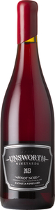 Unsworth Zanatta Vineyard Pinot Noir 2023, Cowichan Valley, Vancouver Island Bottle