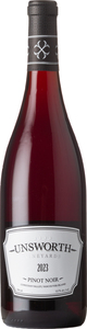 Unsworth Vineyards Pinot Noir 2023, Cowichan Valley, Vancouver Island Bottle