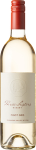 Three Sisters Pinot Gris 2025, Okanagan Valley Bottle