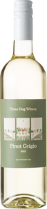 Three Dog Winery Pinot Grigio 2025, VQA Ontario Bottle