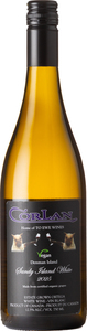 Corlan Sandy Island White 2025, Gulf Islands Bottle