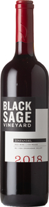 Black Sage Vineyard Zinfandel 2018, Okanagan Valley Bottle