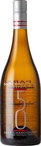 50th Parallel Chardonnay 2023, Okanagan Valley Bottle