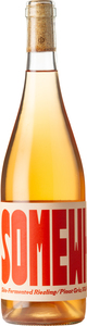 Somewhere Wines Skin-fermented Riesling Pinot Gris 2024, Niagara Peninsula Bottle