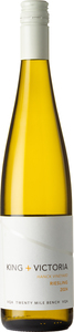 King And Victoria Riesling Hanck Vineyard 2024, Twenty Mile Bench Bottle