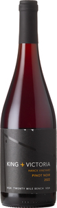 King And Victoria Pinot Noir Hanck Vineyard 2022, VQA Twenty Mile Bench Bottle