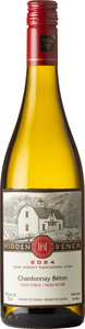 Hidden Bench Chardonnay Béton 2024, VQA West Niagara, Niagara Escarpment, Ontario Bottle