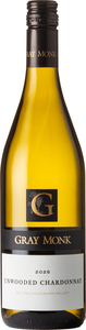 Gray Monk Unwooded Chardonnay 2025, Okanagan Valley Bottle