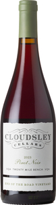 Cloudsley End Of The Road Vineyard Pinot Noir 2023, VQA Twenty Mile Bench, Niagara Escarpment Bottle