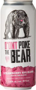 D'Ont Poke The Bear Strawberry Rhubarb Cider (473ml) Bottle