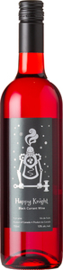 Happy Knight Black Currant Wine Bottle