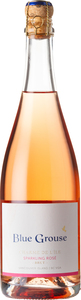 Blue Grouse Charme De L'Île Sparkling Rosé Brut, Vancouver Island Bottle