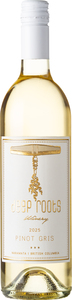 Deep Roots Pinot Gris 2025, Naramata, Okanagan Valley Bottle