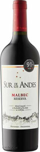 Sur De Los Andes Reserva Malbec 2023, Mendoza Bottle