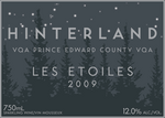 Hinterland Les Etoiles 2010, Prince Edward County Bottle