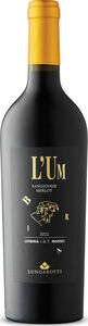 Lungarotti L'Um Umbria Sangiovese/merlot 2022, Igt Umbria Rosso Bottle