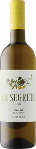 Planeta La Segreta Grillo 2024, Doc Sicilia, Sustainable Bottle