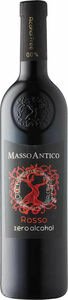 Masso Antico Zero Alcohol Rosso, Puglia, Italy Bottle