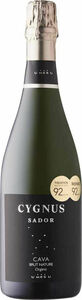 Cygnus Sador Organic Reserva Brut Nature Cava 2022, Do Penedès, Spain, Traditional Method, Sustainable, Vegan Bottle