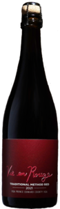 Broken Stone Vie En Rouge Traditional Method Red 2021, VQA Prince Edward County Bottle