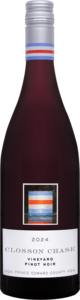 Closson Chase Vineyard Pinot Noir 2024, Vegan, Unfiltered, VQA Prince Edward County Bottle